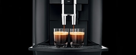 Jura WE6 gezette koffie